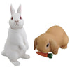 Takara Tomy Ania AS-34 Rabbit (Japanese White Rabbit & Lop-Eared)