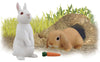 Takara Tomy Ania AS-34 Rabbit (Japanese White Rabbit & Lop-Eared)