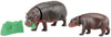 Takara Tomy Ania AS-16 Pygmy Hippopotamus Family