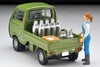 TomyTec LV-198a Mazda Porter Cab Three-way Open (Green) with Figure