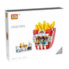 LOZ 1732 MINI French Fries Fast Food Restaurant Cafe Block 463pcs