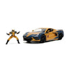Jada Toys Wolverine with X-Men 2020 Chevrolet Corvette Stingray Vehicle