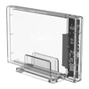 Orico 2.5 inch Transparent 5Gbps Hard Drive Enclosure with Stand (ORICO-2159C3-G2)