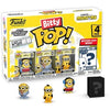 Funko Bitty Pop! Minions Roller Skating Stuart Mini-Figure 4-Pack
