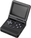 Powkiddy V90 64GB Retro Gaming Console with 3.0" HD IPS Screen, 2000+ Classic Games, Portable Clamshell Design, and Long Battery Life (Black)