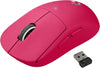 Logitech Mouse G Pro X SUPERLIGHT Wireless Gaming Mouse, Ultra-Lightweight, HERO 25K Sensor, 25,600 DPI, 5 Programmable Buttons, Long Battery Life (Magenta)