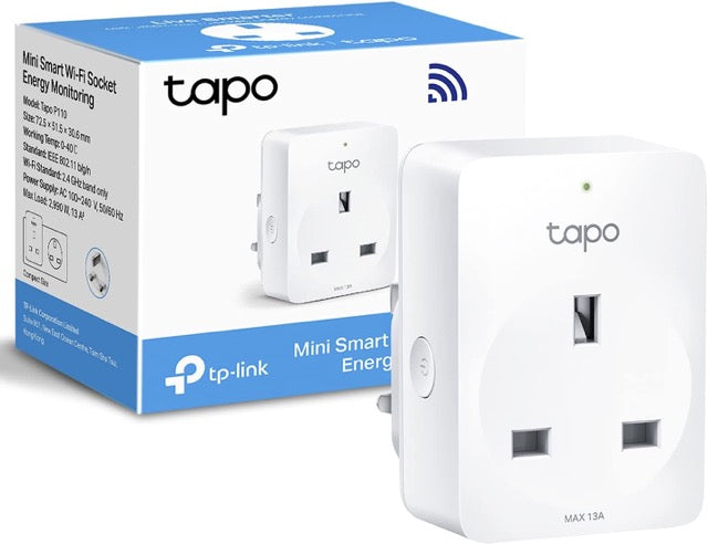 Wi-Fi Smart Mini Socket with Energy Consumption Monitoring - Tapo P110  TP-Link - Kontrolsat