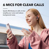 Anker Soundcore Liberty 4 NC Wireless Earbuds, 98.5% Noise Reduction, Adaptive Noise Cancelling to Ears and Environment, Hi-Res Sound, 50H Battery, Wireless Charging, Bluetooth 5.3 (White)