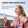 Anker Soundcore Liberty 4 NC Wireless Earbuds, 98.5% Noise Reduction, Adaptive Noise Cancelling to Ears and Environment, Hi-Res Sound, 50H Battery, Wireless Charging, Bluetooth 5.3 (White)