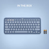Logitech Keyboard K380 Wireless Multi-Device for Mac, Bluetooth, Compact Space-Saving Design - (Blueberry)