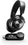 SteelSeries Headset Arctis Nova Pro Multi-System Gaming Headset (Premium Hi-Fi Drivers/Hi-Res Audio/360° Spatial Audio/GameDAC Gen 2)