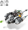 LEGO Star Wars 75363 The Mandalorian’s N-1 Starfighter Microfighter (88 Pieces)