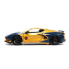 Jada Toys Wolverine with X-Men 2020 Chevrolet Corvette Stingray Vehicle
