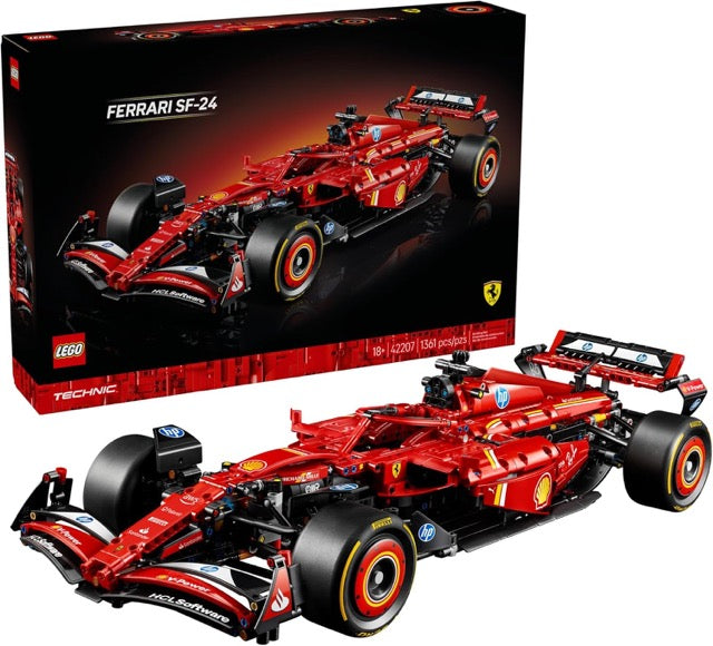LEGO Technic 42207 Ferrari SF-24 F1 (1361 Pieces) –