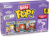 Funko Bitty Pop! Disney Princess - Rapunzel, Merida, Moana & Mystery Chase Figure 4-Pack