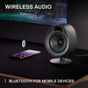 SteelSeries Speakers Arena 3 Full-Range 2.0 Desktop Gaming Speakers (Immersive Audio /Wired & Bluetooth/3.5mm Aux)