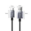 Orico USB-A to USB Type C Fast Charging Data Cable 2M (ORICO-GQA66-20-BK-BP)