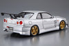 Aoshima 1/24 C-WEST BNR34 Skyline GT-R '02 (Nissan)