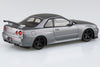 Aoshima 1/32 Nissan R34 Skyline GT-R Custom Wheel (Athlete Silver)