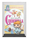 Funko Disney 100 Celebration 12 Cinderella with Jaq Pop! Movie Poster with Case