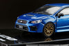 HobbyJapan 1/64 Subaru WRX STI EJ20 Final Edition Full Package / with Engine Display Model WR Blue Pearl