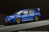 HobbyJapan 1/64 Subaru WRX STI EJ20 Final Edition Full Package / with Engine Display Model WR Blue Pearl