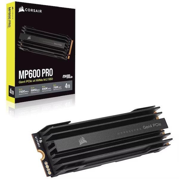 Corsair MP600 PRO 2TB NVMe PCIe x4 Gen4 SSD (Up to 7,000MB/sec
