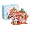 Keeppley K28022 Cat Strawberry Milk House