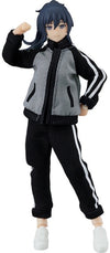 Figma Female Body (Makoto) with Tracksuit + Tracksuit Skirt Outfit