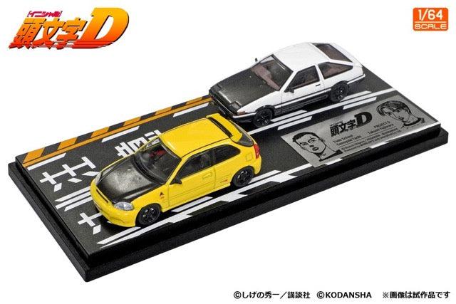 希少！INITIAL D AE86 ミニカー 1/64 Modelers 1/64 Initial D set Vol.12 Tomoyuki Tachi Todo