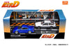 Modelers 1/64 Initial D set Vol.12 Tomoyuki Tachi Todo Shokai Civic (EK9) & Takumi Fujiwara (AE86)