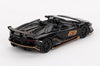 Mini GT 1/64 Lamborghini Aventador SVJ 63 Roadster Nero Aldebaran (Black) (Right Handle)