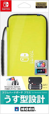 HORI Slim Hard Pouch Plus for Nintendo Switch / Nintendo Switch OLED Model (NSW-822) (Yellow)