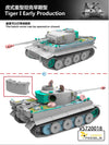 Vespid Models 1/72 Tiger I Early Production (Lucky Tiger Special Edition) Metal Barrel + 3D Print Muzzle Brake