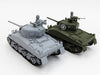 Waltersons 1/72 WW.II U.S. Army M4A1A(75) Sherman August 1944 France 3rd Infantry Division (Plastic Model Kits - Cement/Painting Required)