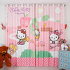 Custom Made Grommet Curtain Hello Kitty & Squarrel - 2 panels (Pink)