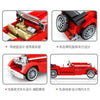 SEMBO 607402 Red Convertible Classic Car 318pcs