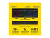 Corsair Keyboard Gaming K55 RGB Keyboard, Backlit RGB LED