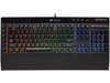 Corsair Keyboard Gaming K55 RGB Keyboard, Backlit RGB LED