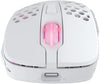 XTRFY M4 Wireless Ultra-Light Gaming Mouse, RGB, Adjustable Shape, 2.4 GHz Lag-Free Wireless, 75hrs Battery Life - (White)