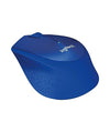 Logitech Mouse M331 SILENT PLUS Wireless Mouse Blue Color