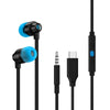 Logitech Earphones G333 Wired in Ear Earphones with Mic (Black)