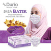 DURIO 543A BATIK 4 Ply Surgical Face Mask (ADULT) - Batik - 40pcs