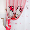 Custom Made Grommet Curtain Hello Kitty & Apple - 2 panels (Pink)