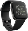 Fitbit Versa 2 Health and Fitness Smartwatch with Heart Rate, Music, Alexa Built-In, Sleep and Swim Tracking,  - Black
