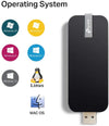 TP-Link WiFi Adapter 1300Mbps USB, Dual Band MU-MIMO Wireless Network Dongle with Foldable High Gain Antenna for PC | Works with Windows and Mac OS (Archer T4U)