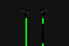 Razer Hammerhead Pro V2 Earbuds: Custom-Tuned Dual-Driver Technology - In-Line Mic & Volume Control - Aluminum Frame - 3.5mm Headphone Jack (Green)