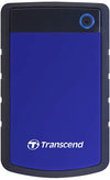 Transcend 1TB USB 3.1 H3 External Hard Drive (TS1TSJ25H3B) - Blue