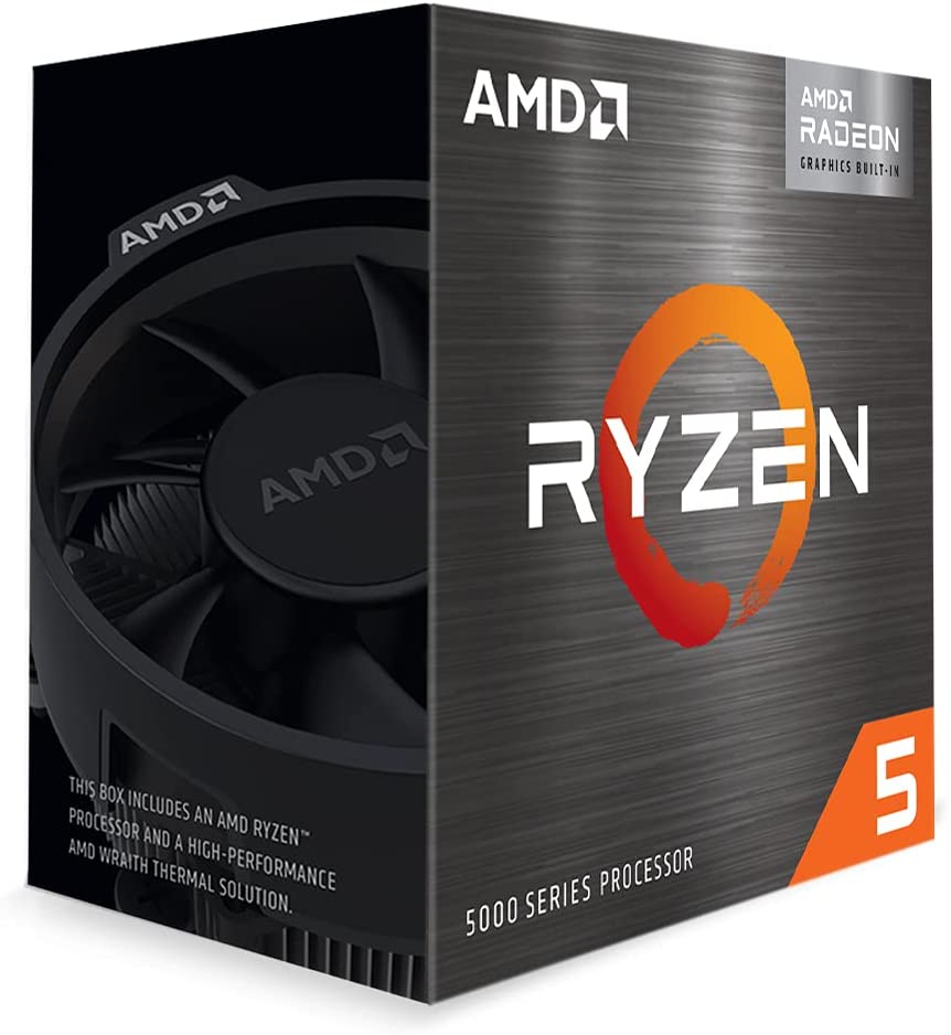 AMD Ryzen 5600G w/Wraith Stealth Cooler G-Series Cezanne (Zen