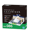 Nanoblock NBH086 The Louvre Museum Building Kit